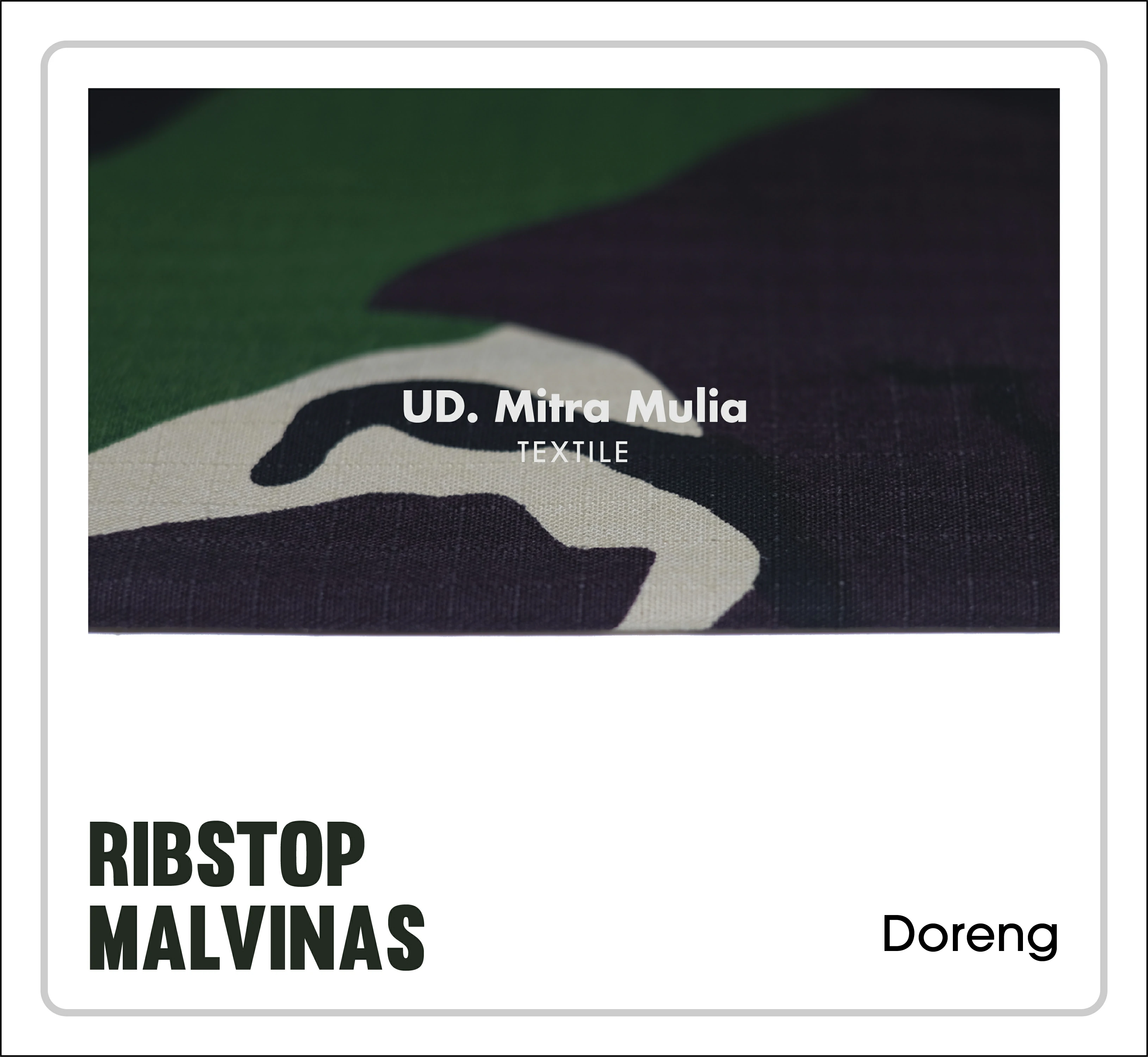 Gambar 1. Doreng Ribstop Digital Malvinas Part 1