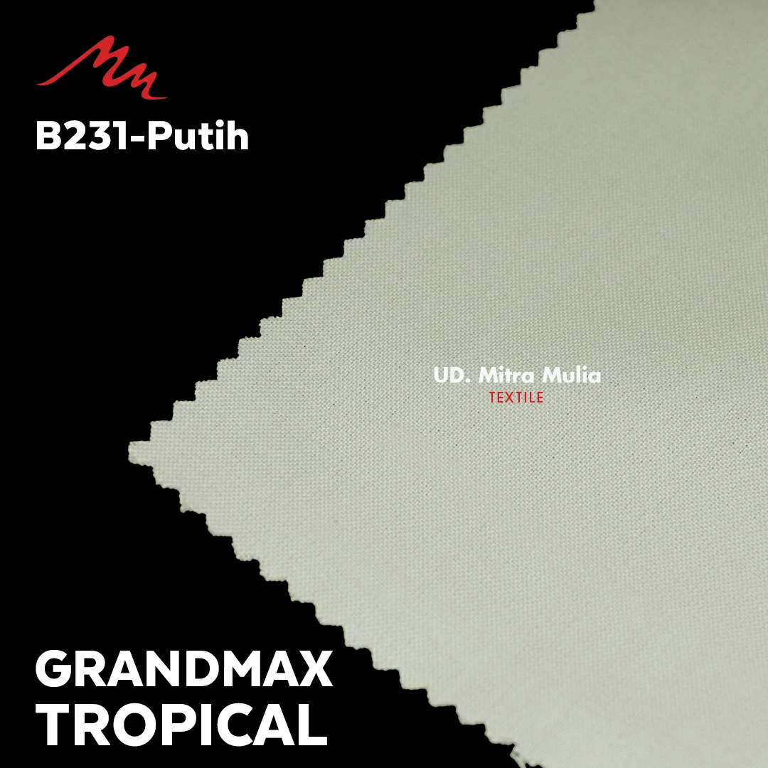 Gambar 1. Granmax Tropical Kode B231 Warna Putih Part 1