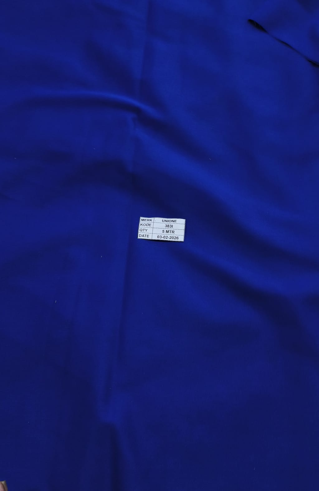 Gambar 1. Unione Kode 383I Warna Biru Benhur Part 1