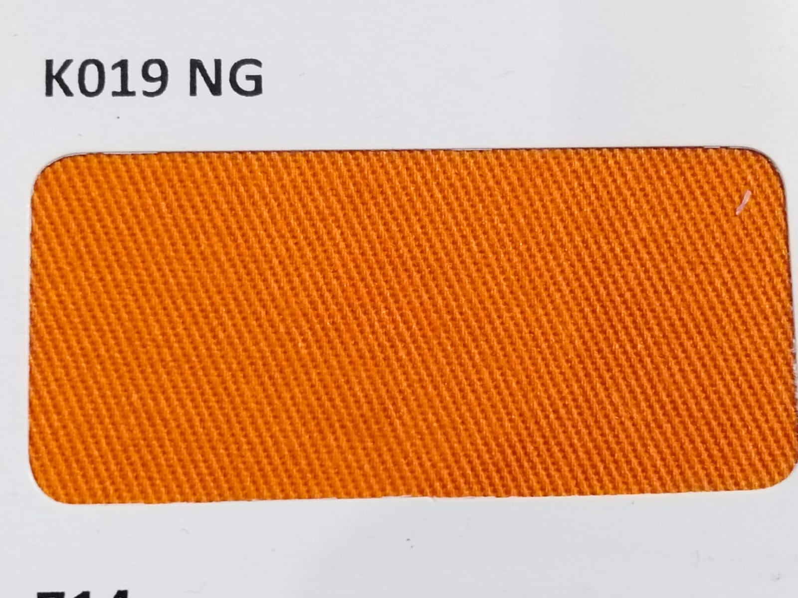 Gambar 1. Japan Drill Kode K019 NG Warna Orange Part 1