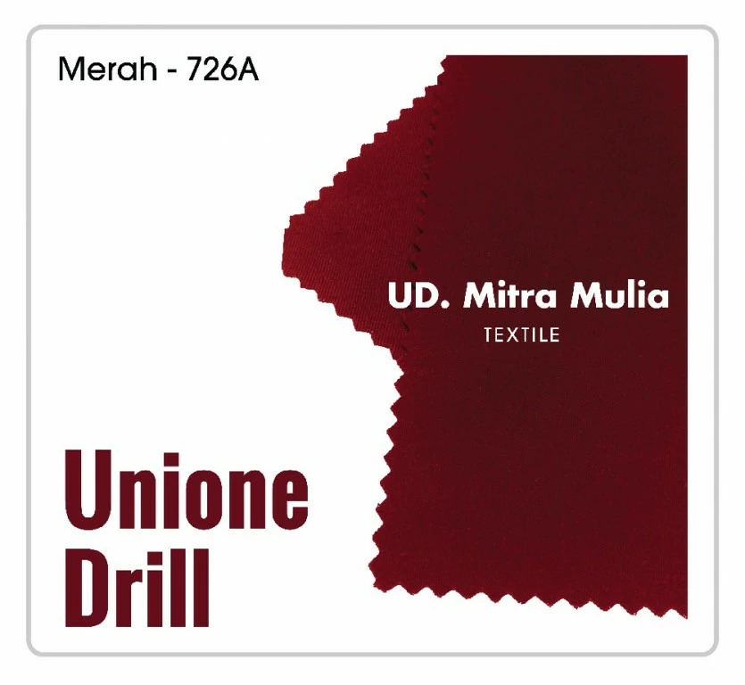 Gambar 1. Unione Kode 726A Warna Merah Maroon Part 1