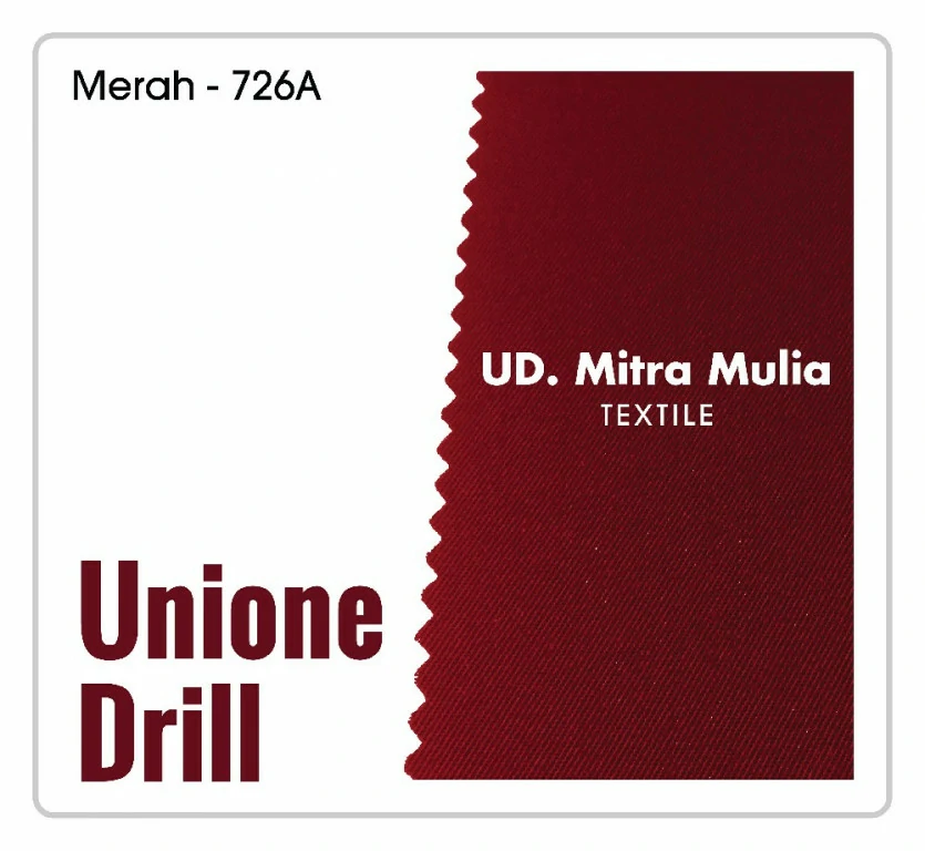 Gambar 2. Unione Kode 726A Warna Merah Maroon Part 2