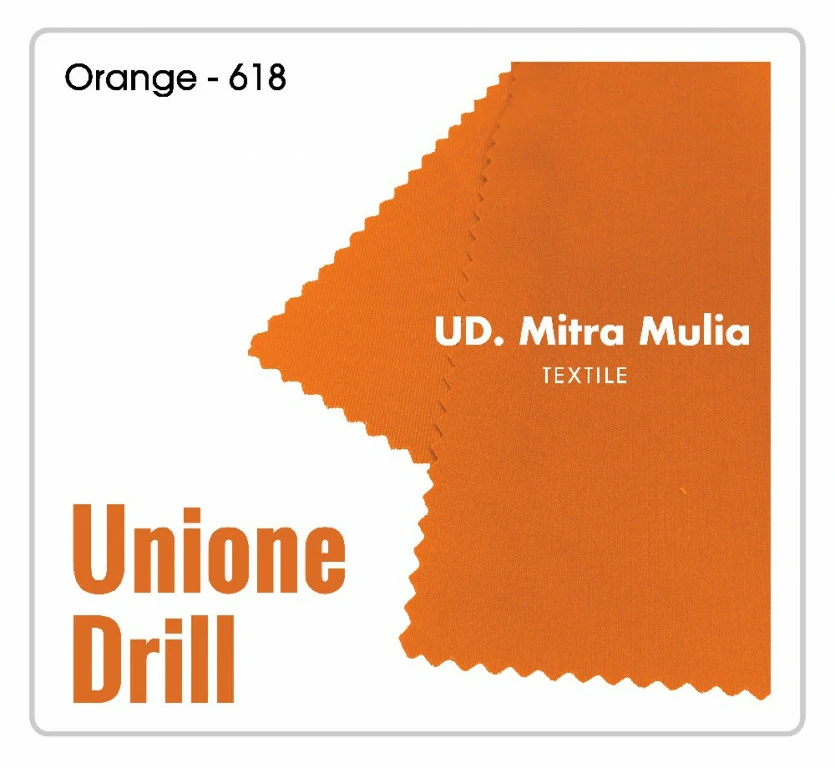 Gambar 1. Unione Kode 618 Warna Orange Part 1