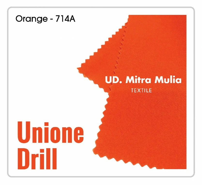 Gambar 1. Unione Kode 714A Warna Orange Part 1