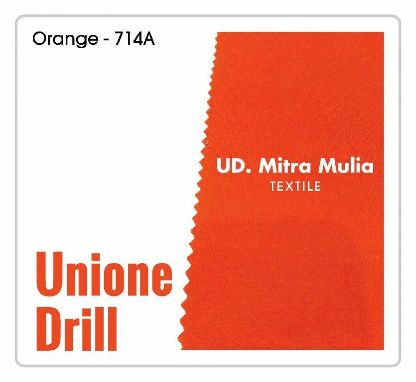 Gambar 2. Unione Kode 714A Warna Orange Part 2