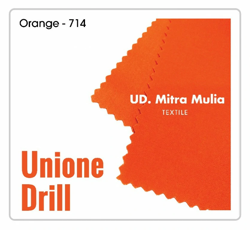 Gambar 1. Unione Kode 714 Warna Orange Part 1