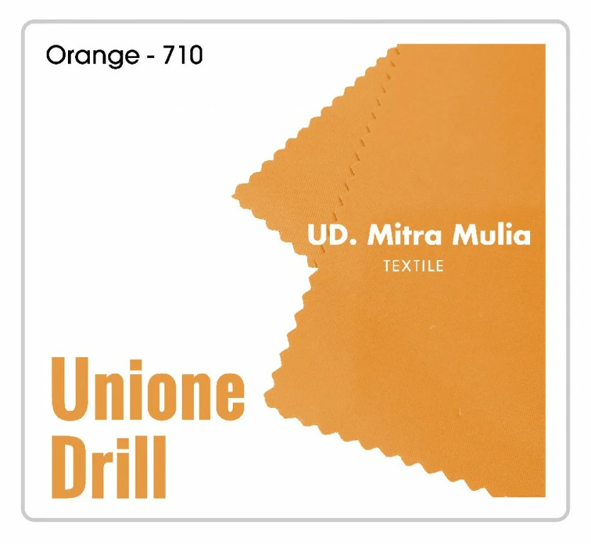 Gambar 1. Unione Kode 710 Warna Orange Muda Part 1
