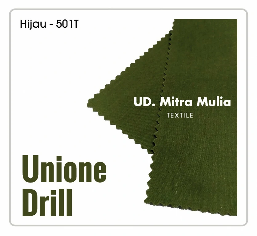 Gambar 1. Unione Kode 501T Warna Hijau Part 1