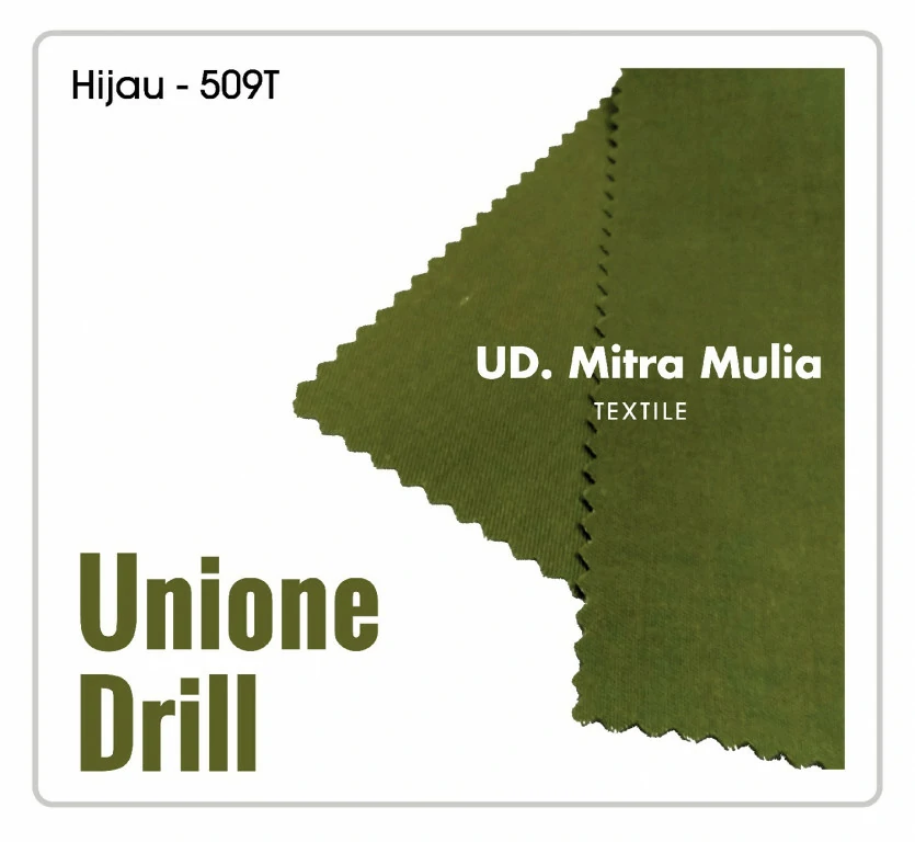 Gambar 1. Unione Kode 509T Warna Hijau Part 1