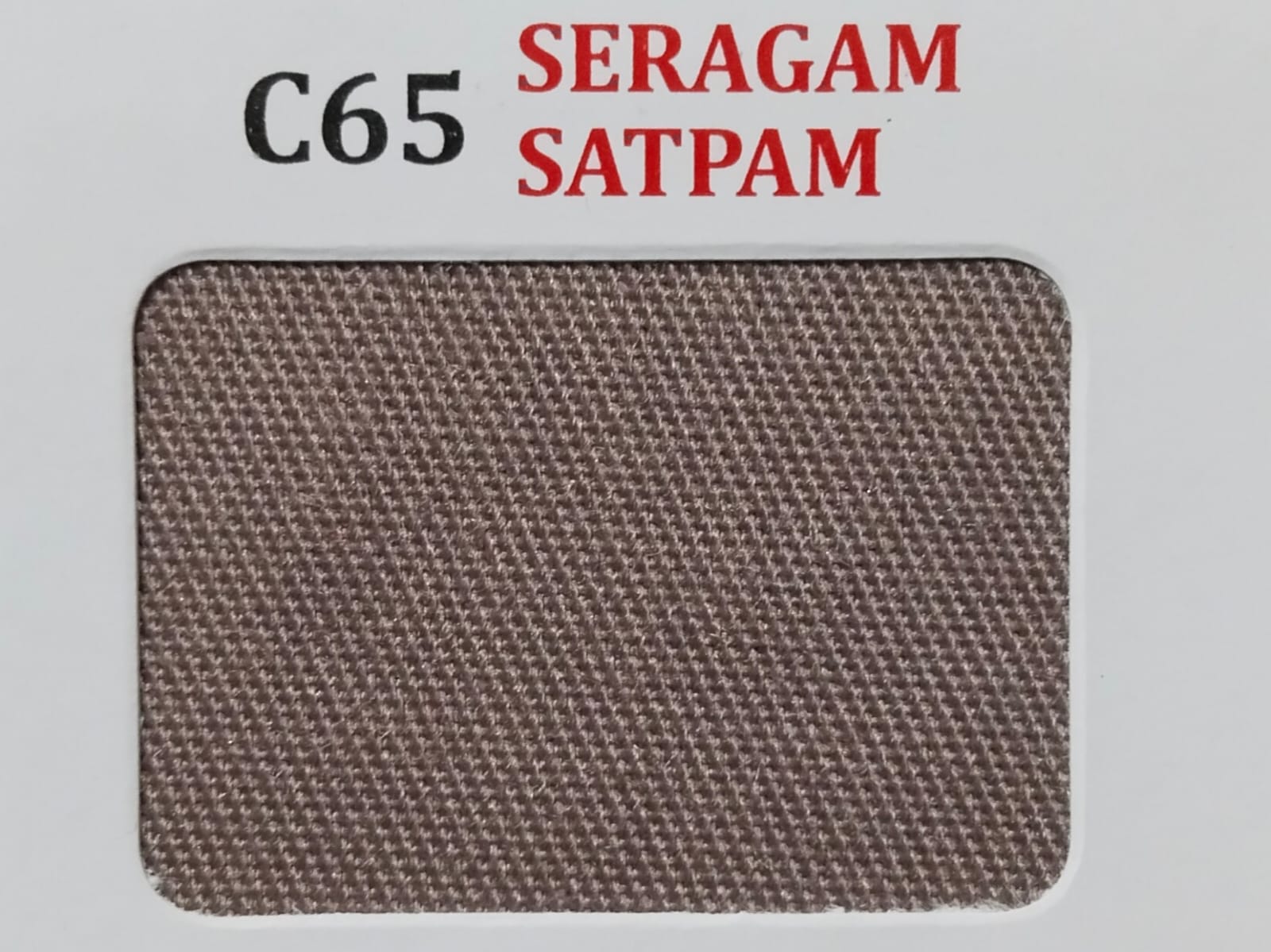 Gambar 1. Unione Kode C65 Warna Coklat Seragam Satpam Part 1