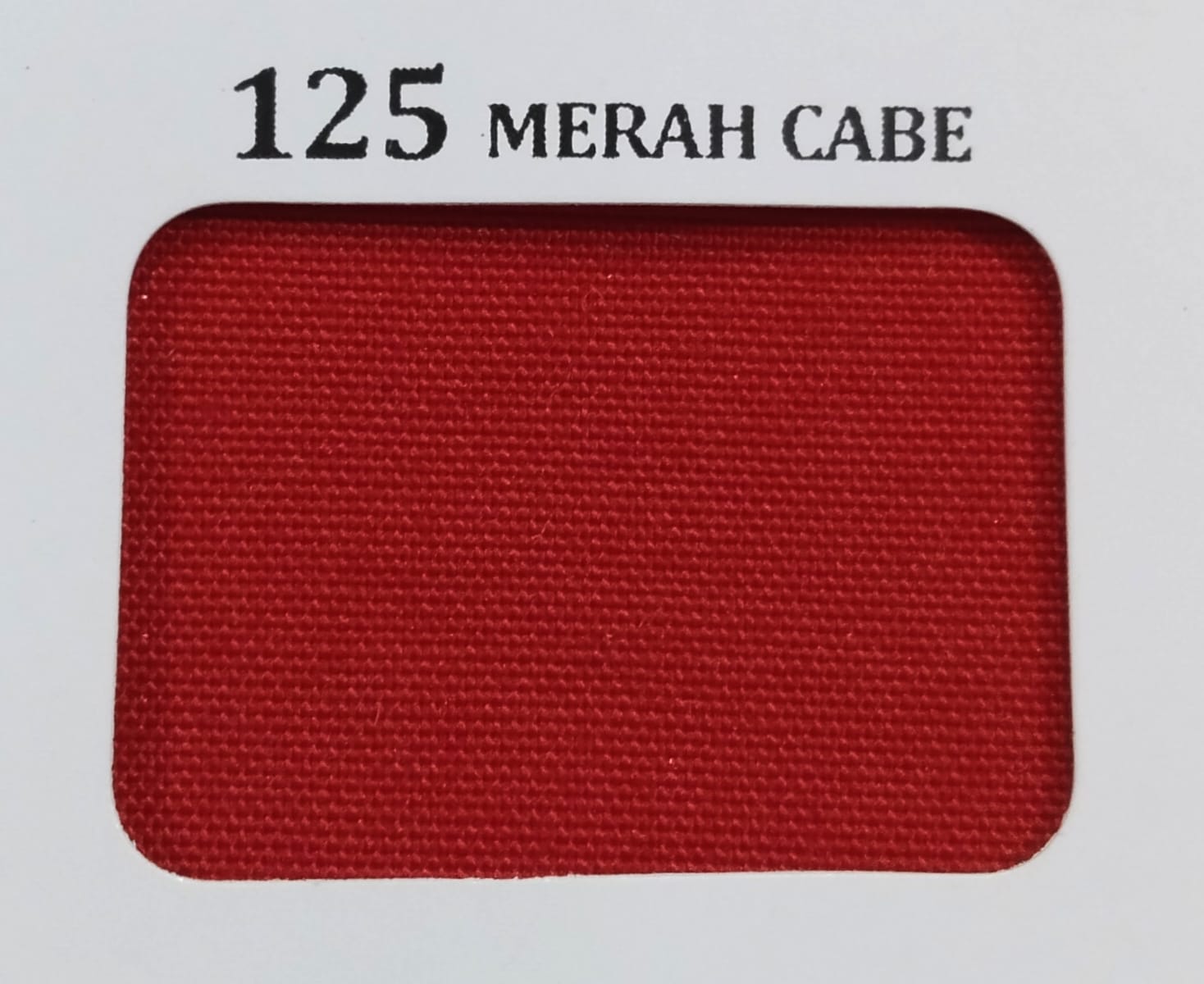 Gambar 1. Potensha Kode 125 Warna Merah Cabe Part 1