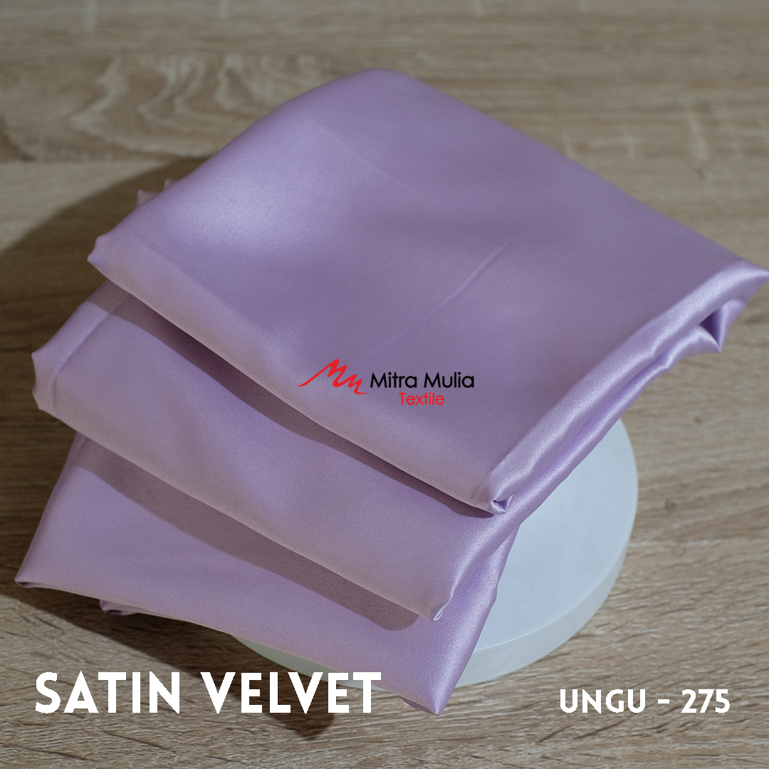 Gambar 2. Satin Velvet Kode 275 Warna Ungu Muda Part 2