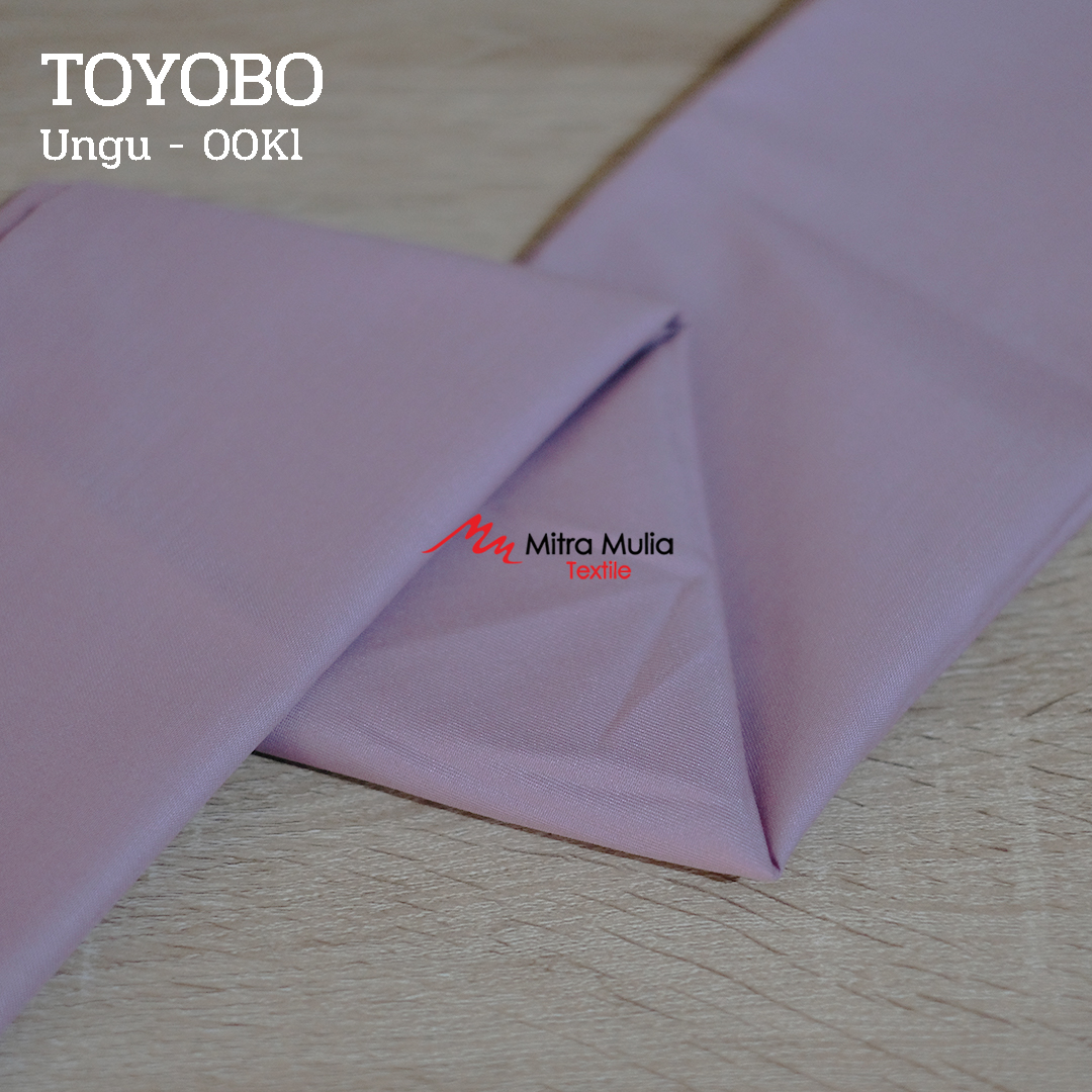 Gambar 1. Toyobo Tojiro Kode 00KL Warna Ungu Lilac Part 1