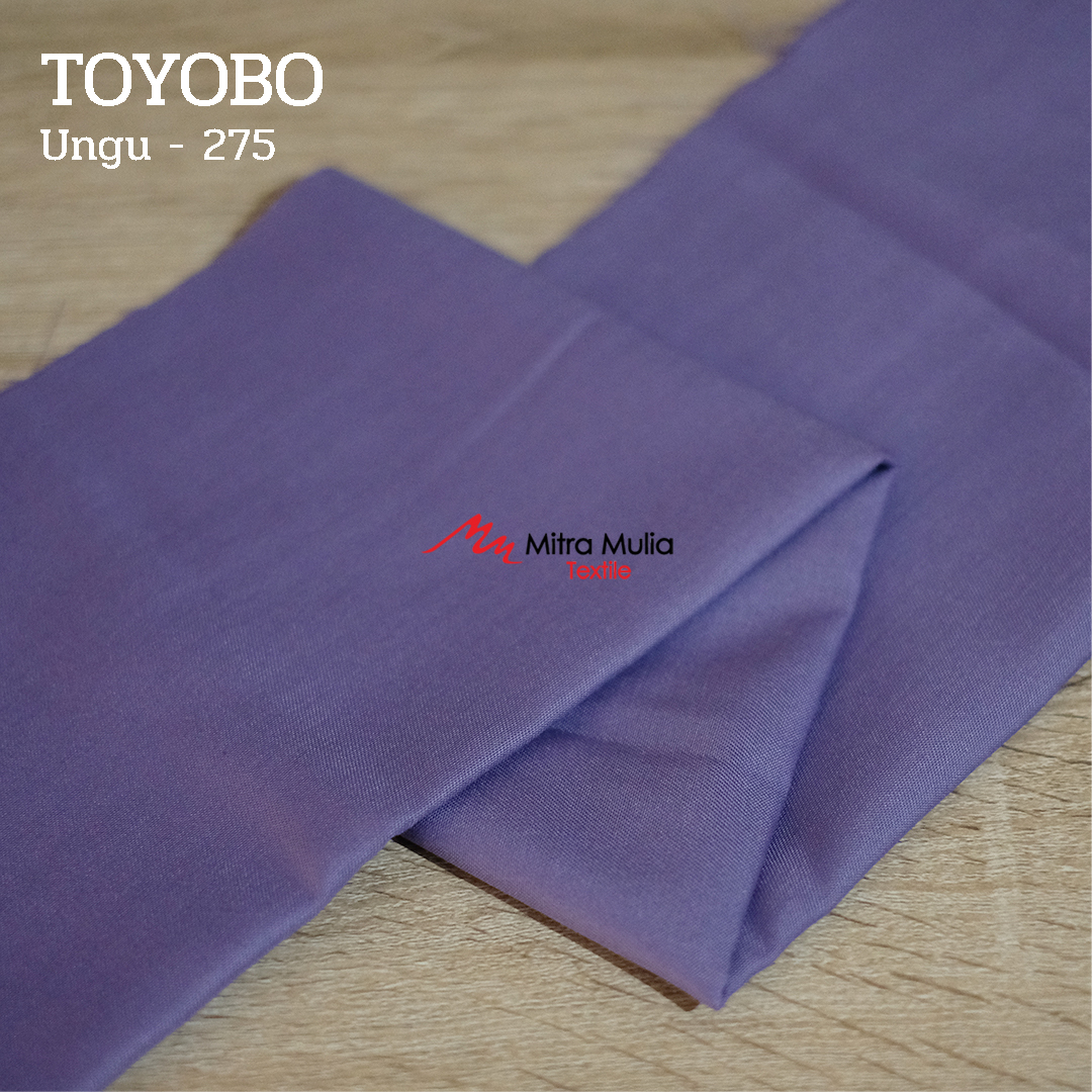 Gambar 1. Toyobo Tojiro Kode 275 Warna Ungu Part 1