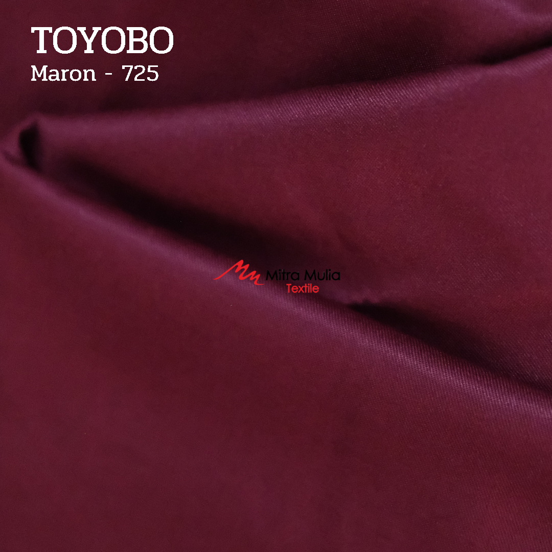 Gambar 2. Toyobo Tojiro Kode 725 Warna Merah Maroon Part 2