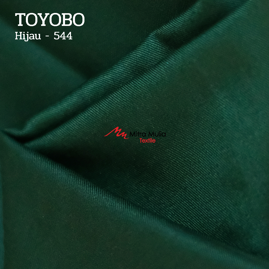 Gambar 2. Toyobo Tojiro Kode 544 Warna Hijau Botol Part 2