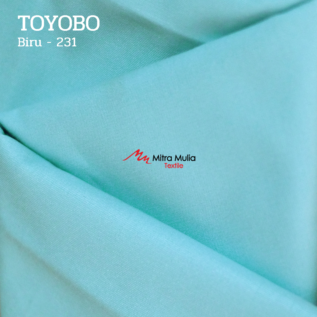 Gambar 2. Toyobo Tojiro Kode 231 Warna Sky Blue Part 2