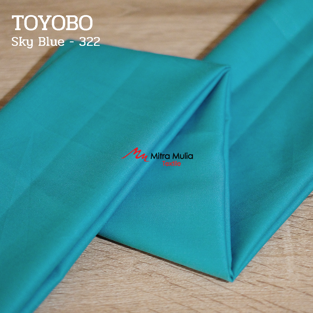 Gambar 1. Toyobo Tojiro Kode 322 Warna Biru Turkish Part 1