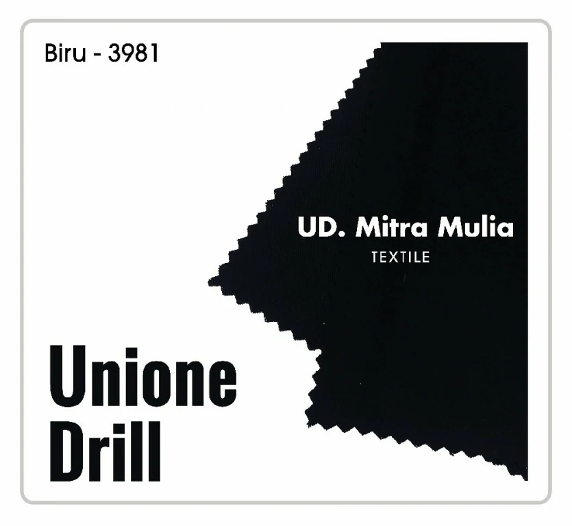 Gambar 1. Unione Kode 3981 Warna Biru Tua Part 1