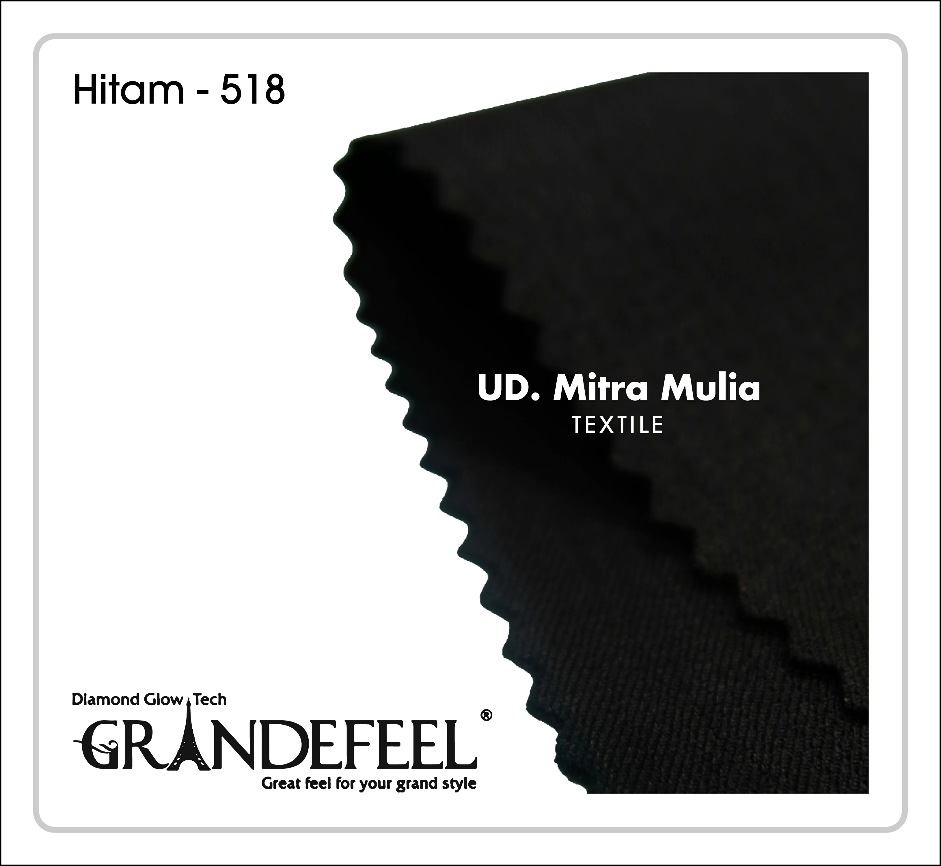 Gambar 2. Grandefeel Kode 518 Warna Hitam Part 2