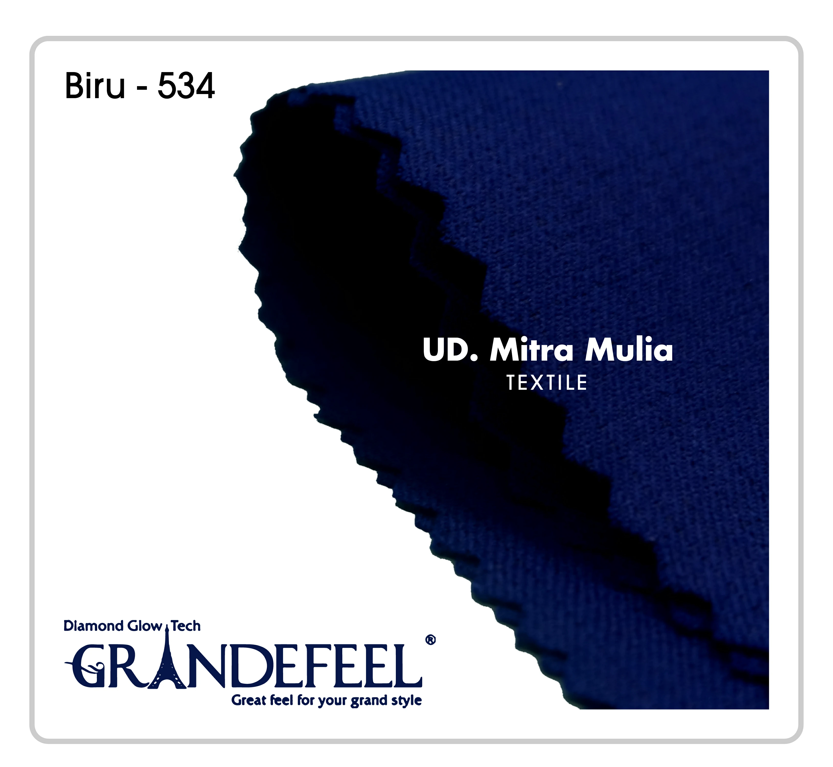 Gambar 2. Grandefeel Kode 534 Warna Biru Part 2