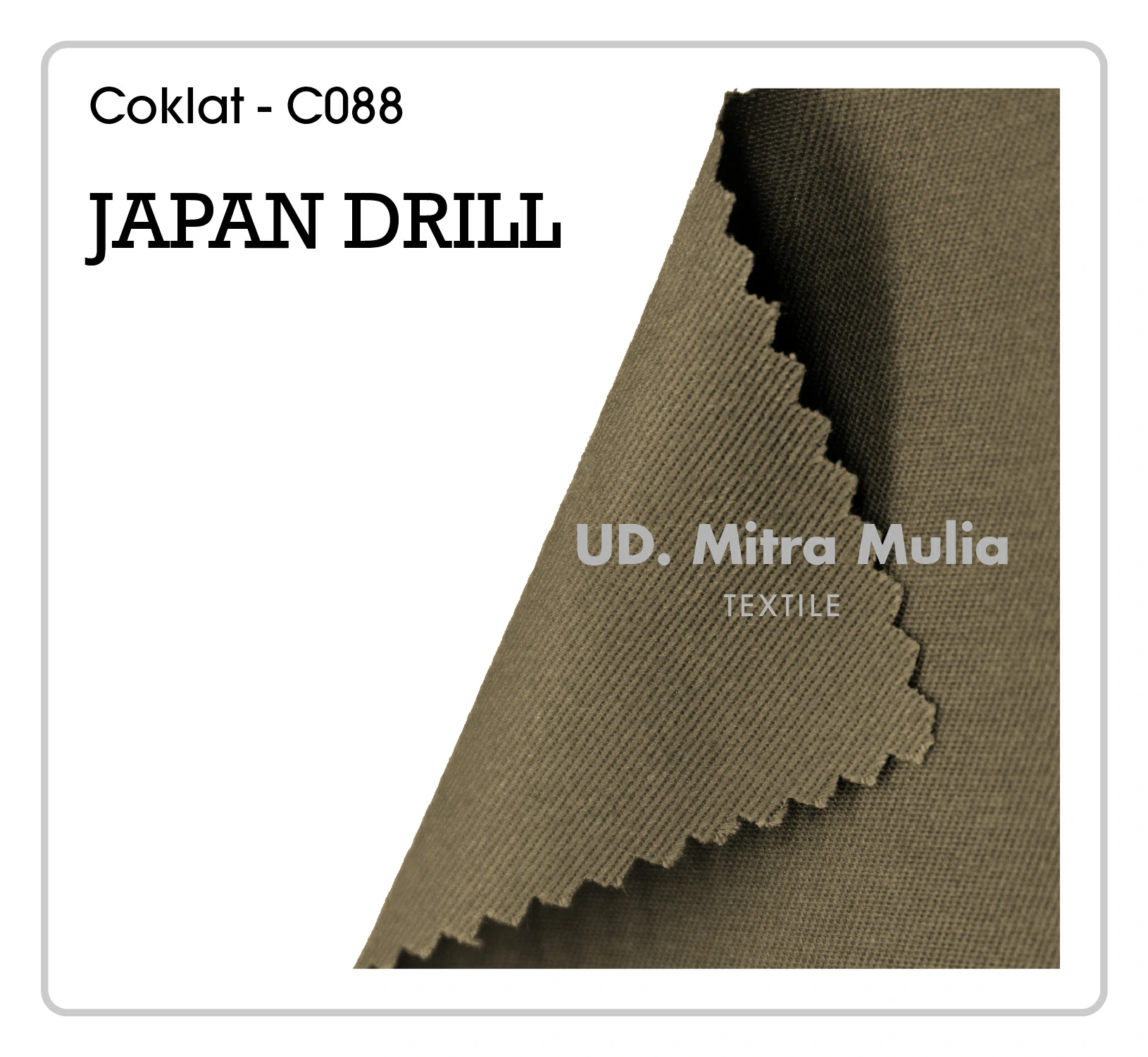 Gambar 2. Japan Drill Kode C088 Warna Coklat Part 2