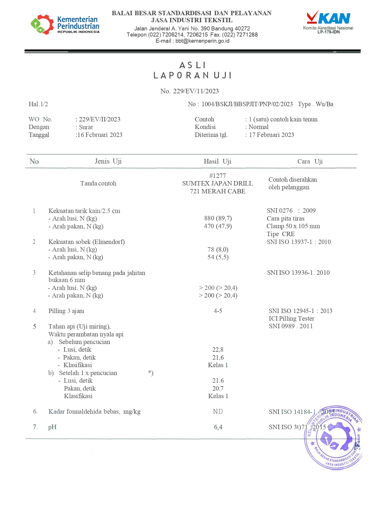 Uji Lab Japan Drill Sumtex Page 1