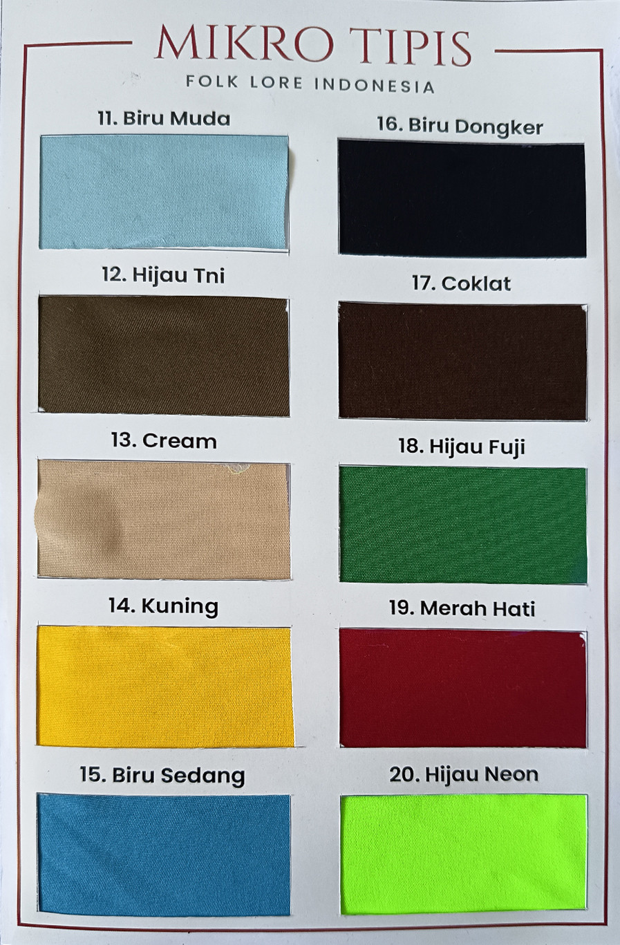 mikro tipis