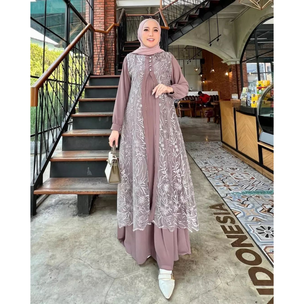 5 Inspirasi Model Gamis Trendy 2024 | Toko Kain Surabaya