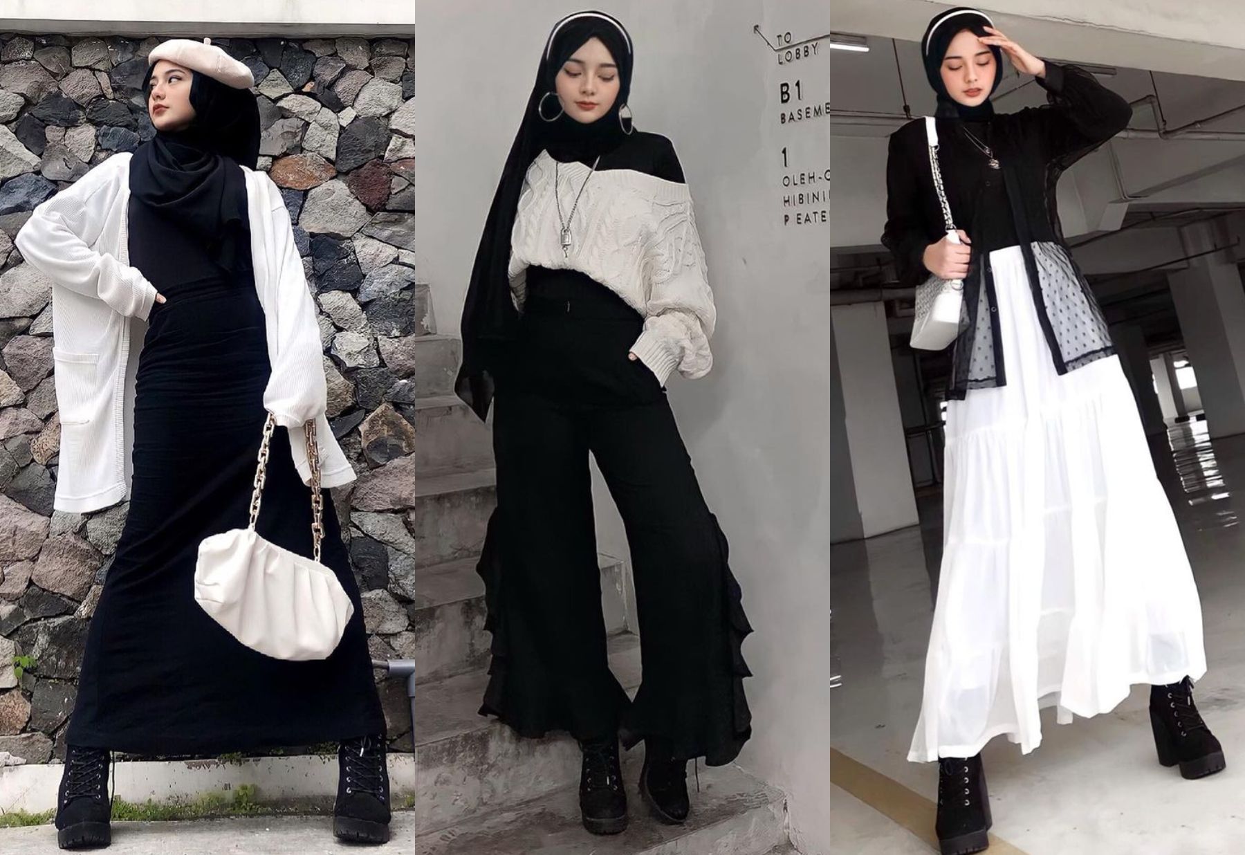 OOTD Hijab Trendi untuk Nongkrong Santai di Kafe atau Restoran