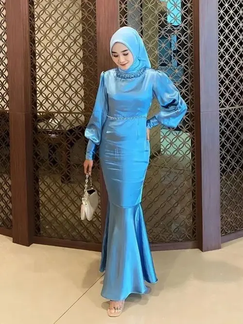 Rekomendasi Model Baju Untuk  Para Bridesmaid Dari Bahan Satin Polos Kekinian