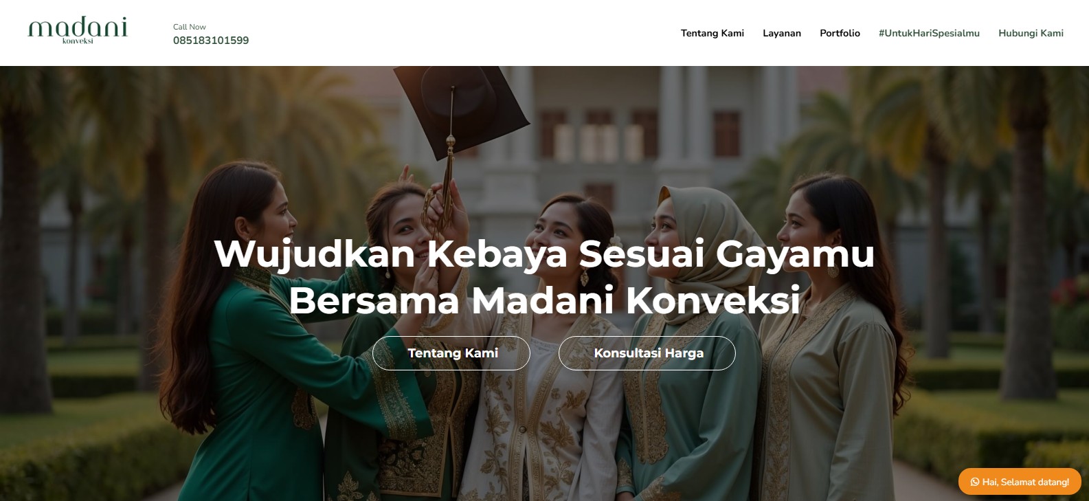 Source: Official Website Madani Konveksi