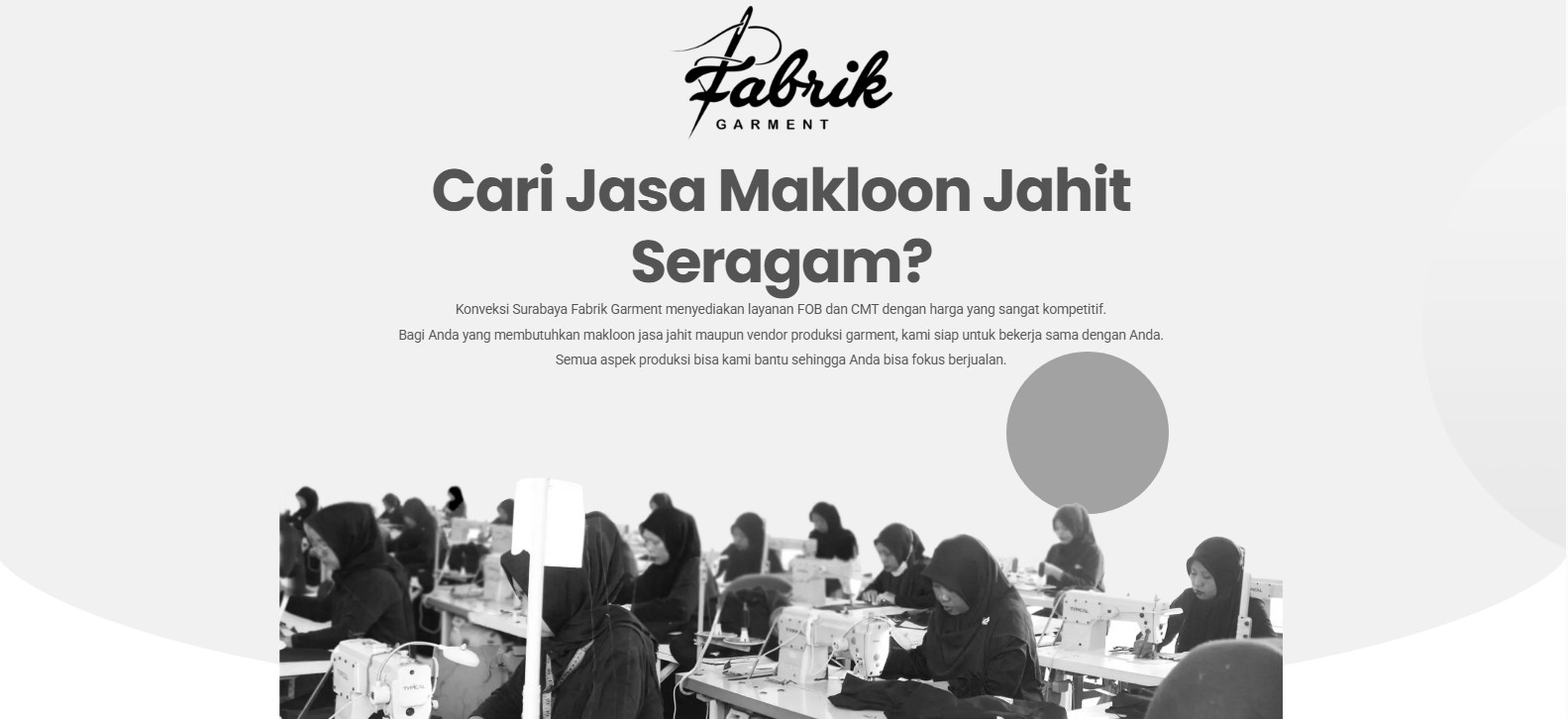 Source: Official Website Fabrik Garment