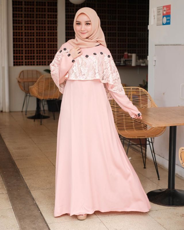 dres brokat cape